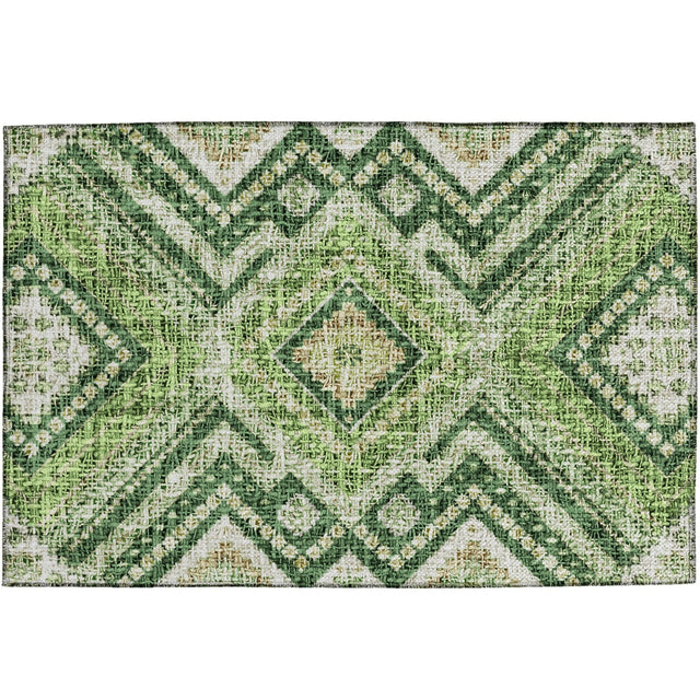 Dalyn Portico PO5 Green Rug rectangular rug