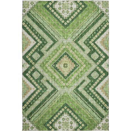 Dalyn Portico PO5 Green Rug main image