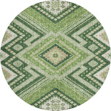 Dalyn Portico PO5 Green Rug rectangular rug