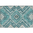 Dalyn Portico PO5 Teal Rug rectangular rug