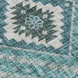 Dalyn Portico PO5 Teal Rug color swatch