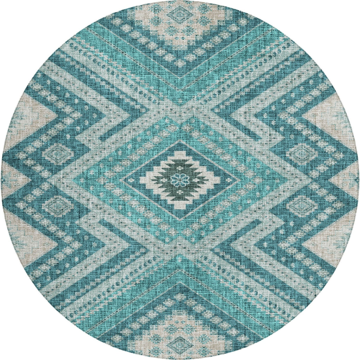Dalyn Portico PO5 Teal Rug rectangular rug