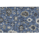 Dalyn Portico PO6 Blue Rug rectangular rug