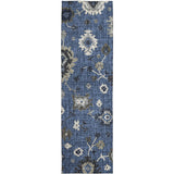 Dalyn Portico PO6 Blue Rug runner rug