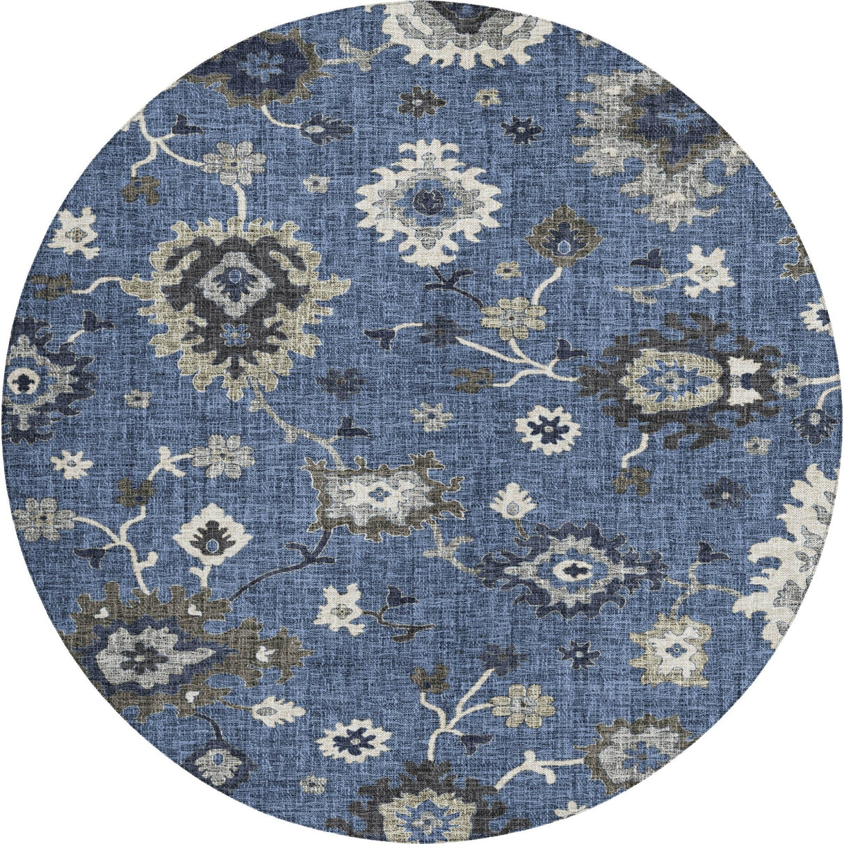 Dalyn Portico PO6 Blue Rug rectangular rug
