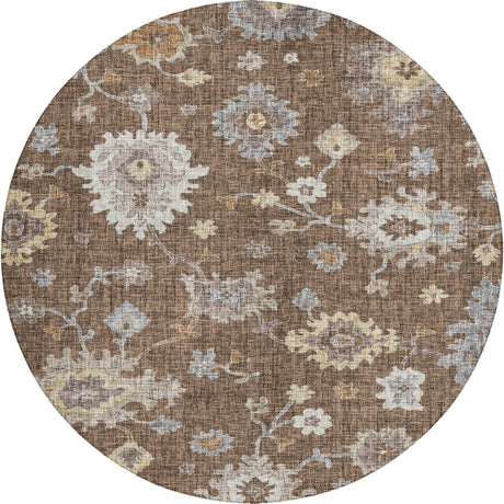 Dalyn Portico PO6 Chocolate Rug rectangular rug