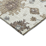 Dalyn Portico PO6 Ivory Rug corner detail