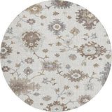 Dalyn Portico PO6 Ivory Rug rectangular rug