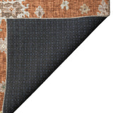 Dalyn Portico PO6 Paprika Rug backing detail