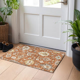 Dalyn Portico PO6 Paprika Rug shown in a room