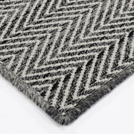 Dalyn Provo PV2 Hand Loomed Casual Black Rug