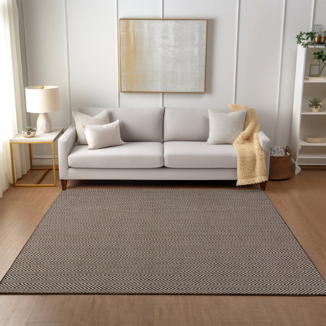 Dalyn Provo PV2 Hand Loomed Casual Brown Rug