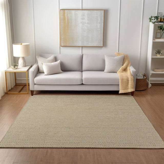 Dalyn Provo PV2 Hand Loomed Casual Gold Rug