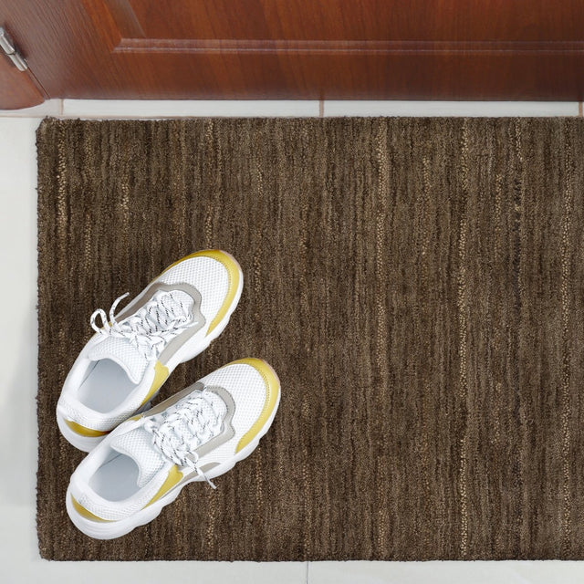 Dalyn Rafia Rf100 Chocolate Rug.