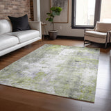 Dalyn Ravenna RN1 Aloe Rug shown in a room