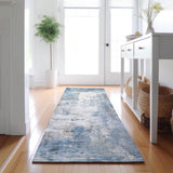 Dalyn Ravenna RN1 Blue Rug shown in a room