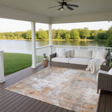 Dalyn Ravenna RN1 Copper Rug outdoor lifestyle image