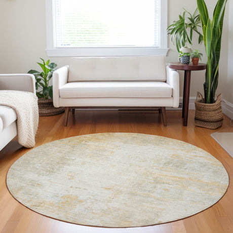 Dalyn Ravenna RN1 Linen Rug shown in a room