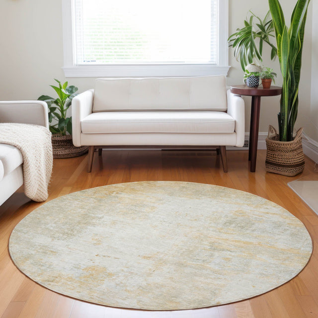 Dalyn Ravenna RN1 Linen Rug shown in a room
