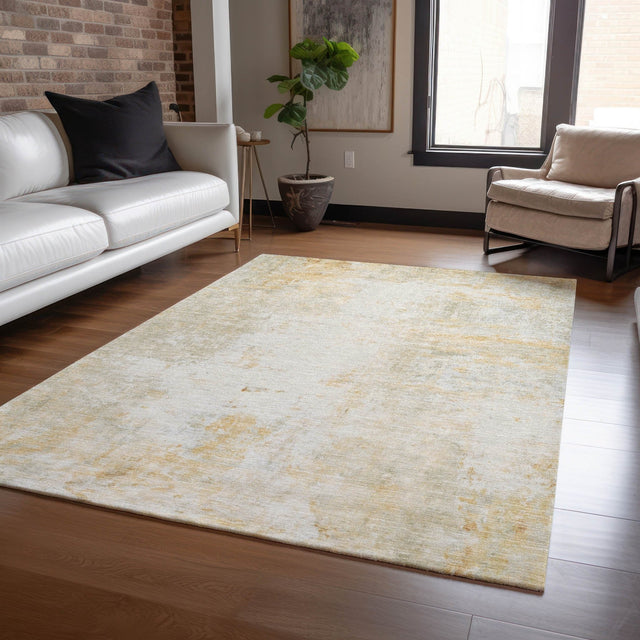 Dalyn Ravenna RN1 Linen Rug shown in a room
