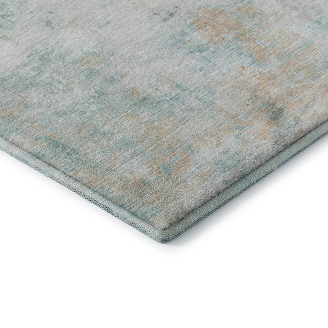 Dalyn Ravenna RN1 Seafoam Rug corner detail