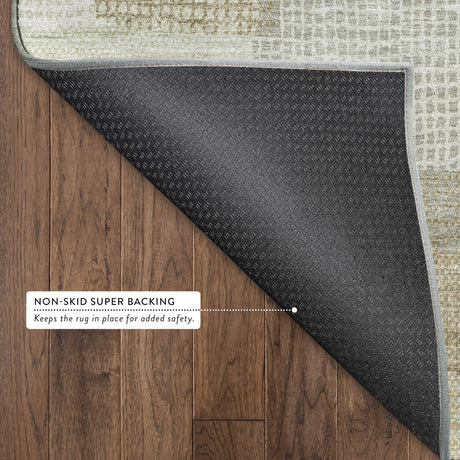 Dalyn Ravenna RN10 Beige Rug backing detail