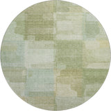 Dalyn Ravenna RN10 Green Rug round rug