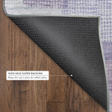 Dalyn Ravenna RN10 Lavender Rug backing detail