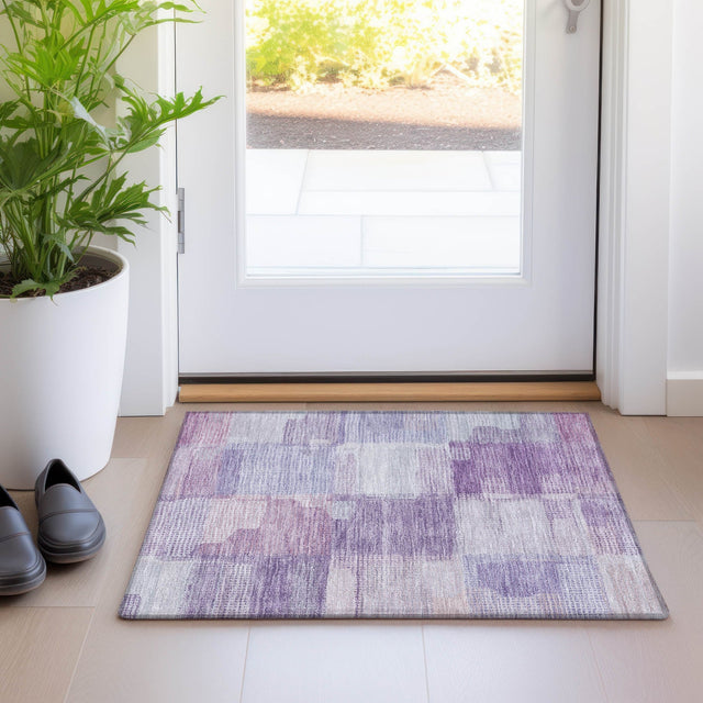 Dalyn Ravenna RN10 Lavender Rug shown in a room