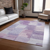 Dalyn Ravenna RN10 Lavender Rug shown in a room