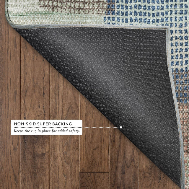 Dalyn Ravenna RN10 Putty Rug backing detail