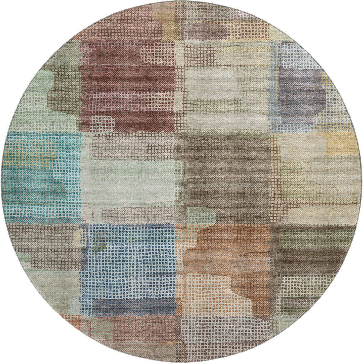 Dalyn Ravenna RN10 Putty Rug round rug
