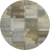 Dalyn Ravenna RN10 Taupe Rug round rug