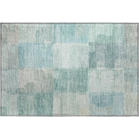 Dalyn Ravenna RN10 Teal Rug rectangular rug