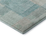 Dalyn Ravenna RN10 Teal Rug corner detail