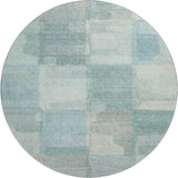 Dalyn Ravenna RN10 Teal Rug round rug