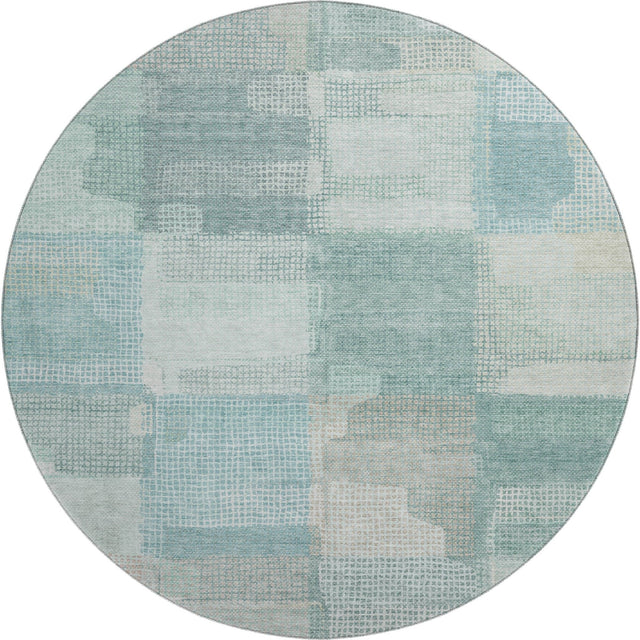 Dalyn Ravenna RN10 Teal Rug round rug