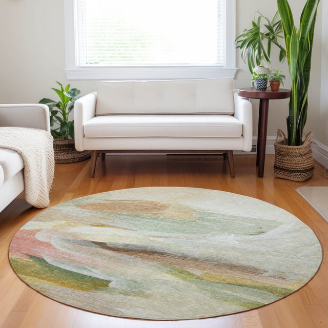 Dalyn Ravenna RN11 Linen Rug shown in a room