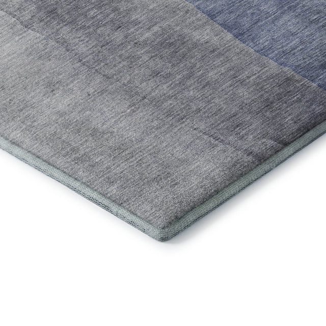 Dalyn Ravenna RN12 Blue Rug corner detail