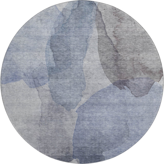 Dalyn Ravenna RN12 Blue Rug round rug