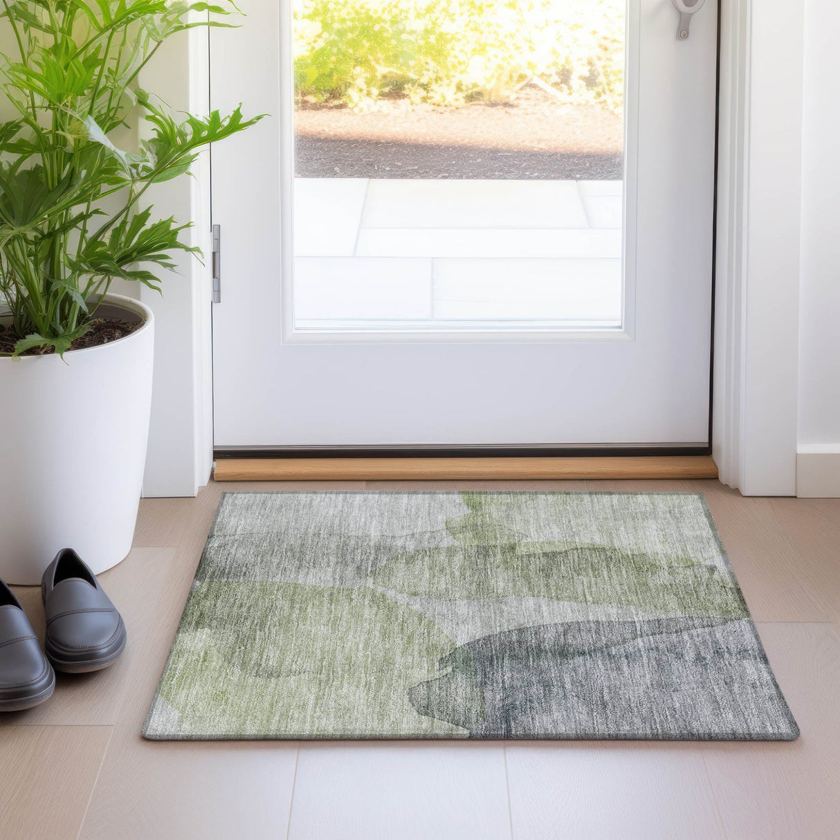 Dalyn Ravenna RN12 Fern Rug shown in a room