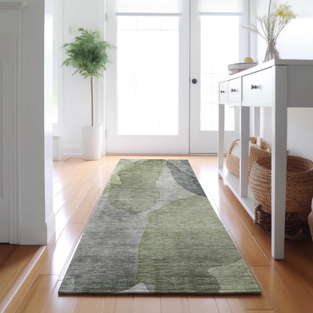 Dalyn Ravenna RN12 Fern Rug shown in a room