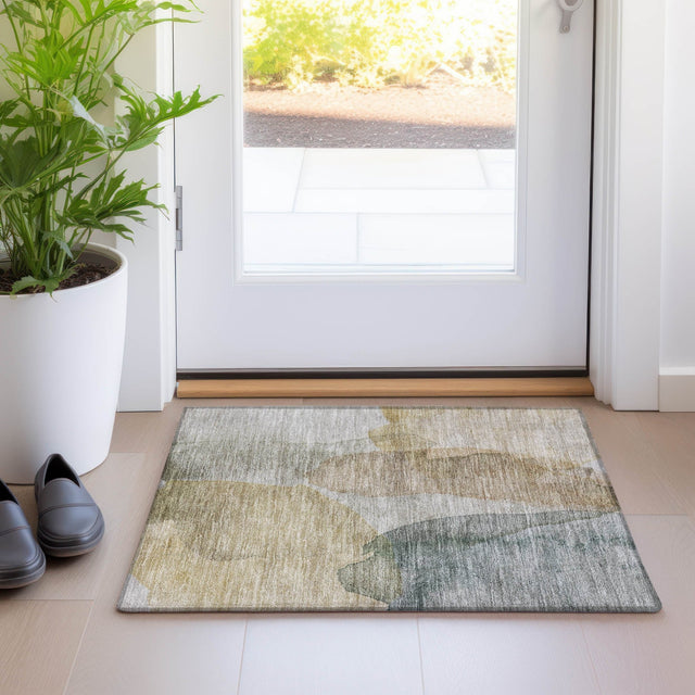 Dalyn Ravenna RN12 Wheat Rug shown in a room