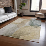 Dalyn Ravenna RN12 Wheat Rug shown in a room