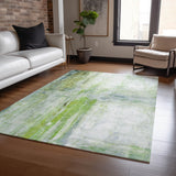 Dalyn Ravenna RN2 Aloe Rug shown in a room