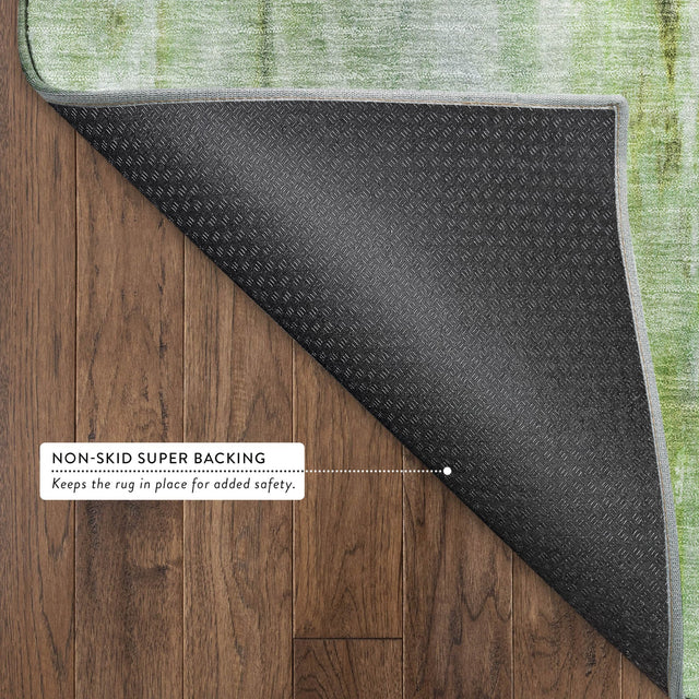 Dalyn Ravenna RN2 Aloe Rug backing detail