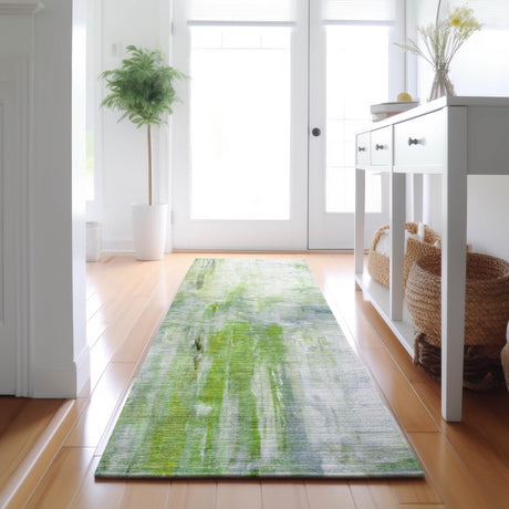 Dalyn Ravenna RN2 Aloe Rug shown in a room