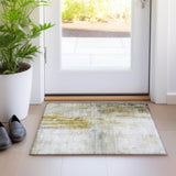 Dalyn Ravenna RN2 Taupe Rug shown in a room