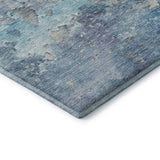 Dalyn Ravenna RN3 Blue Rug corner detail