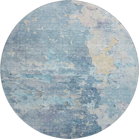 Dalyn Ravenna RN3 Blue Rug round rug